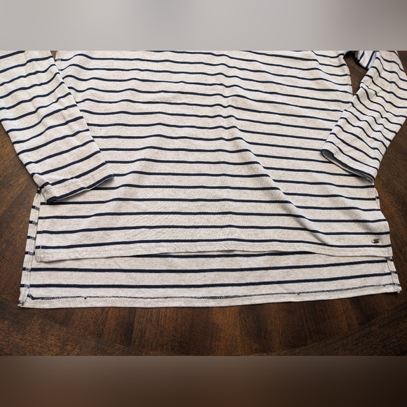 Striped Hooded Pullover - Picture 12 of 13